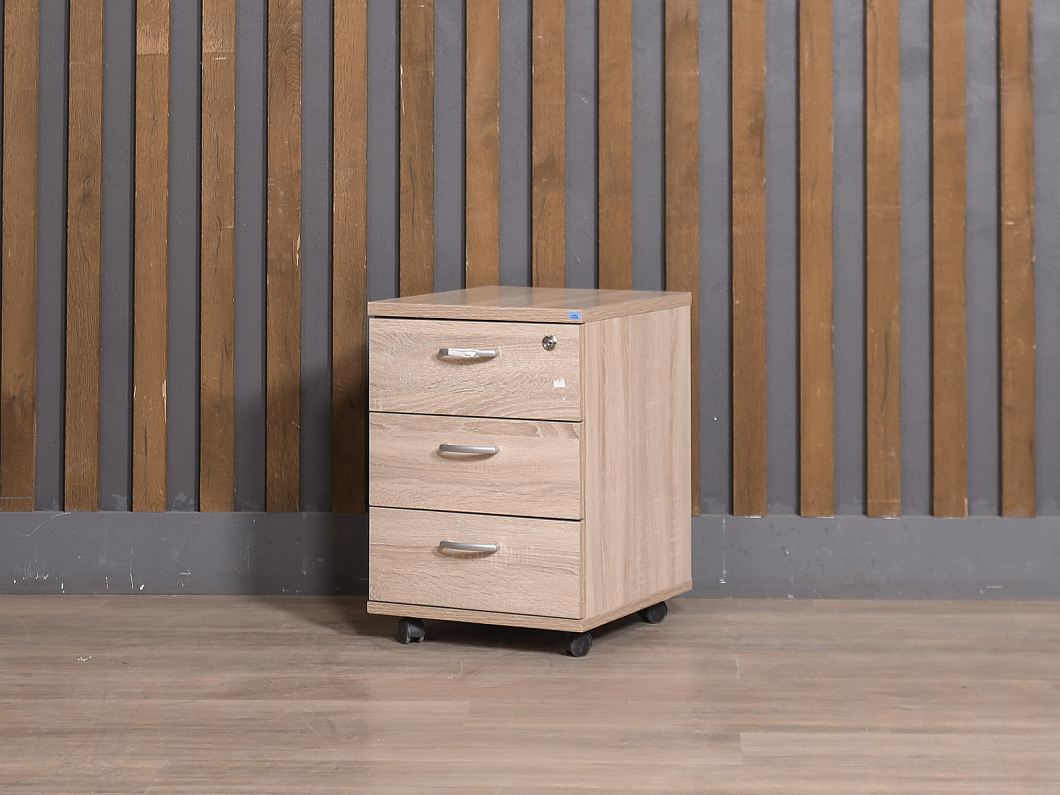 Тумба подкатная ЛДСП Бук (ТВБК-131225)