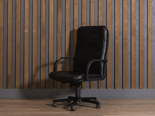 Кресло руководителя Искусственная кожа Чёрный