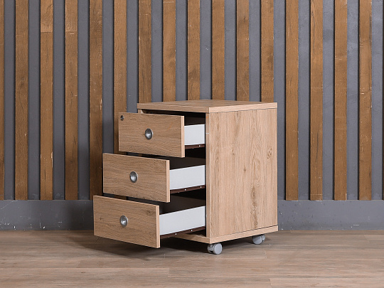 Тумба подкатная ЛДСП Клен