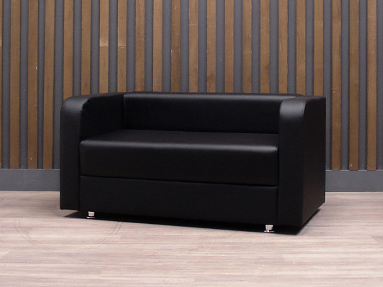 Диван БОН Искусственная кожа Чёрный Россия
