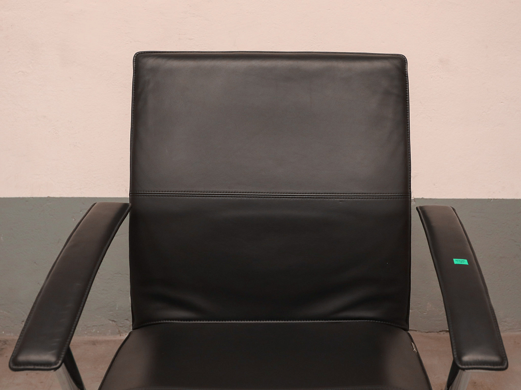 Конференц-кресло GRAMMER office Tiger Кожа Чёрный Германия (КФКЧ-190326)