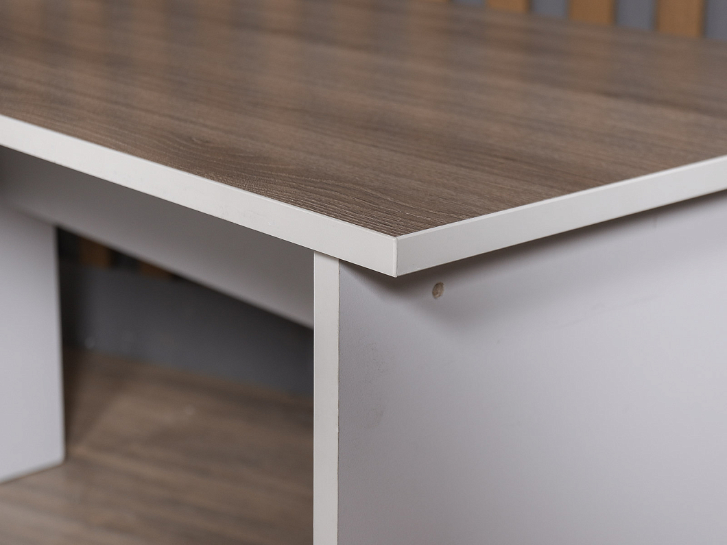 Стол эргономичный ЛДСП Венге (СПЭВГСР-211025)