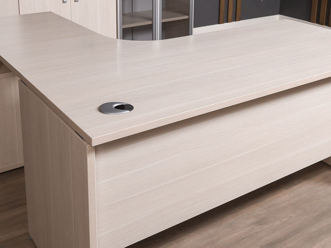 Кабинет руководителя Экспро Vasanta ЛДСП Дуб Россия (КРД-300825)