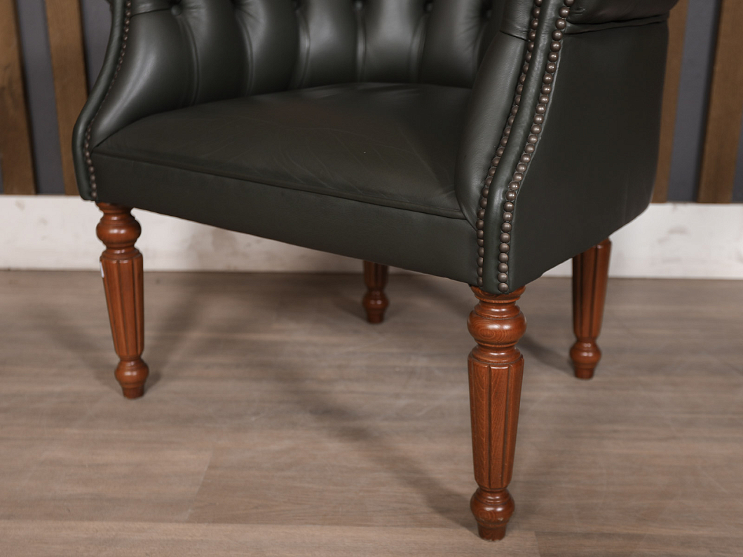 Кресло Art & Moble Кожа Зелёный Италия (ММКЗЛ-090725)