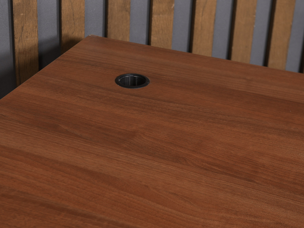 Стол с тумбой ЛДСП Вишня (СПЭТВШ1-211025)