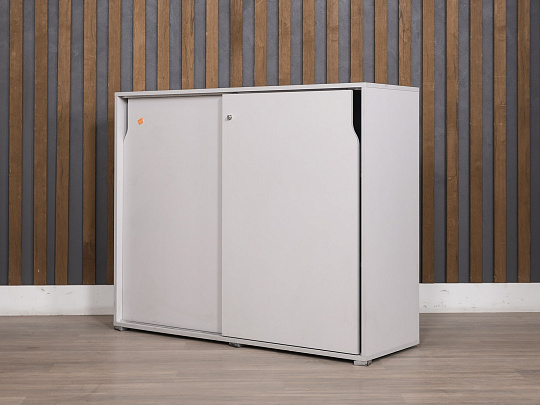 Шкаф для документов ЛДСП Серый