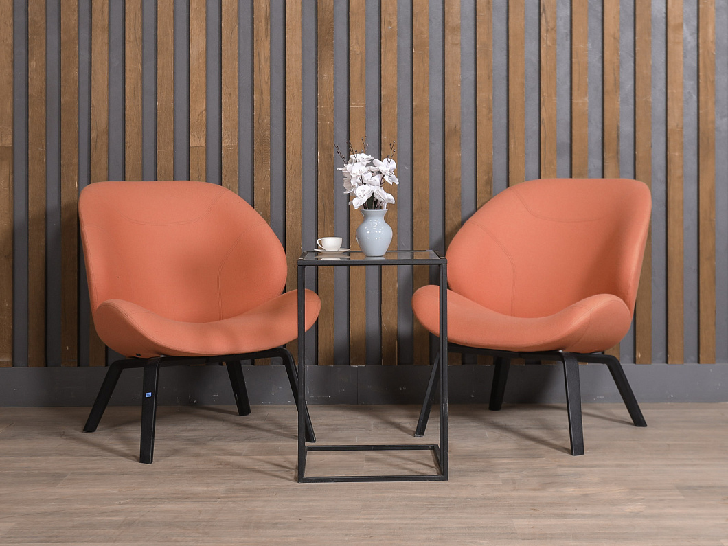 Кресло SOFTLINE Ткань Красный Дания (КМТРЗ1-281225)