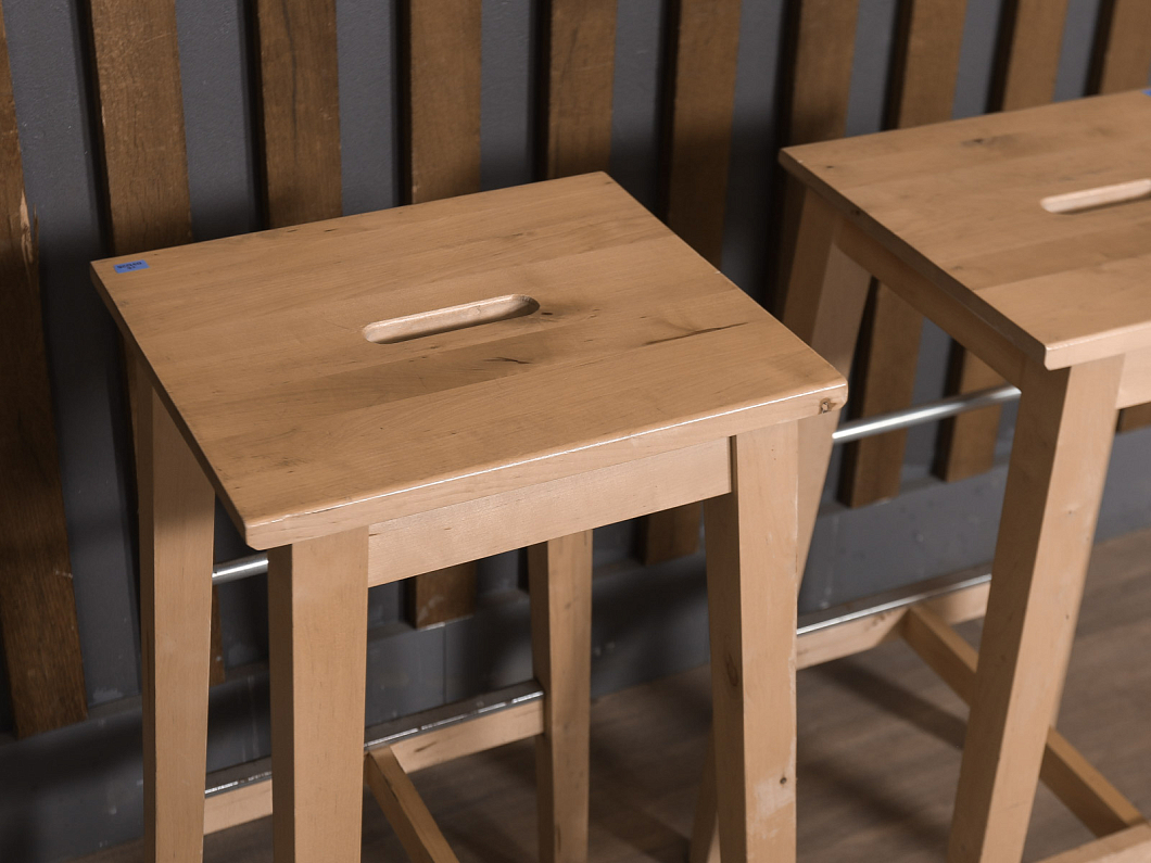 Стул барный IKEA Дерево Жёлтый Польша (СБ-031225)