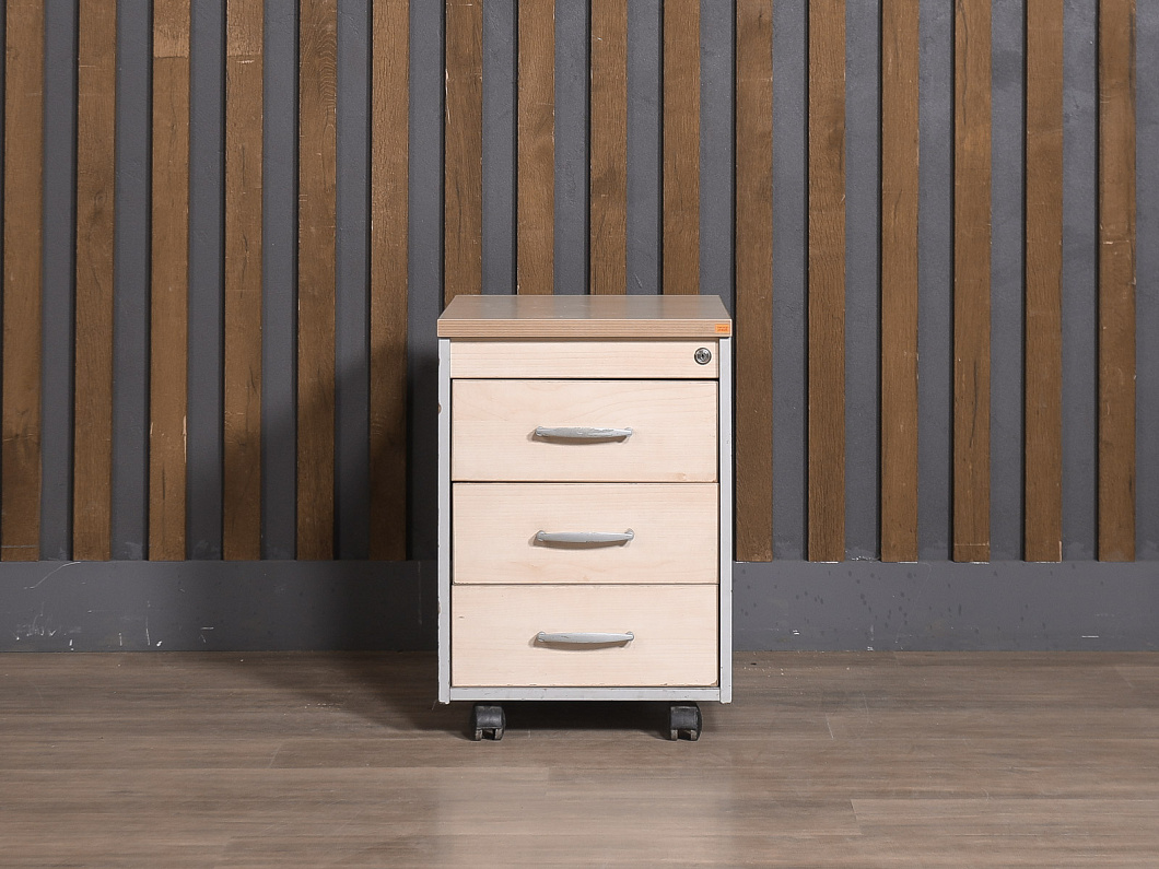 Тумба подкатная ЛДСП Клен (ТВКЛСР-251025) Тумба подкатная ЛДСП Клен (ТВКЛСР-251025)