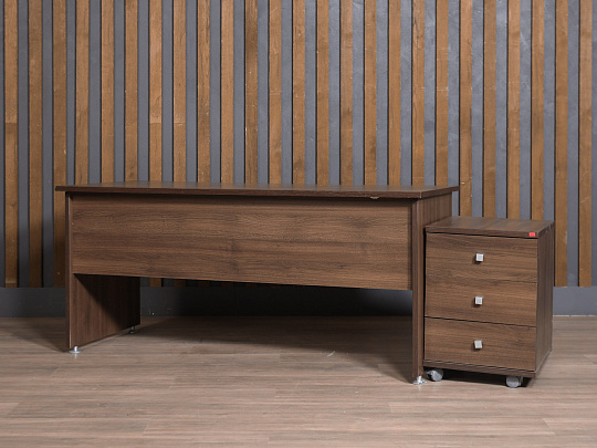 Стол с тумбой ЛДСП Венге