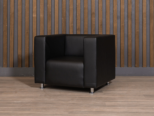 Кресло БОН Искусственная кожа Чёрный Россия