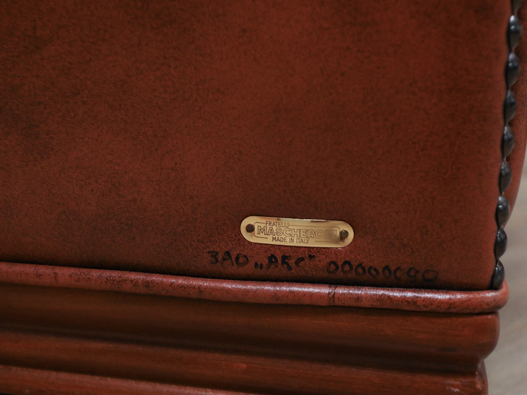 Кресло FRATELLI MASCHERONI Кожа Коричневый Италия (КРКЖТ-090725)