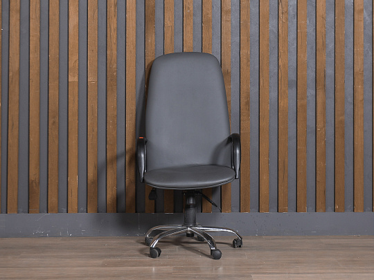 Офисное кресло Искусственная кожа Серый