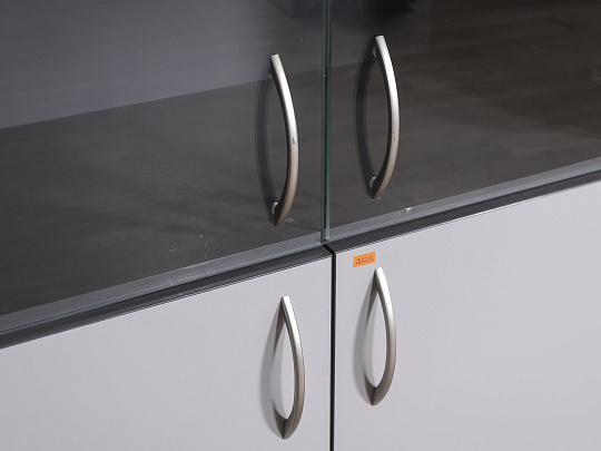 Шкаф для документов ЛДСП Серый