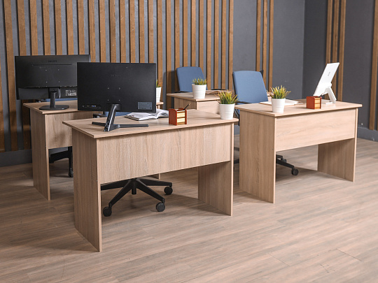 Стол прямоугольный ЛДСП Дуб сонома