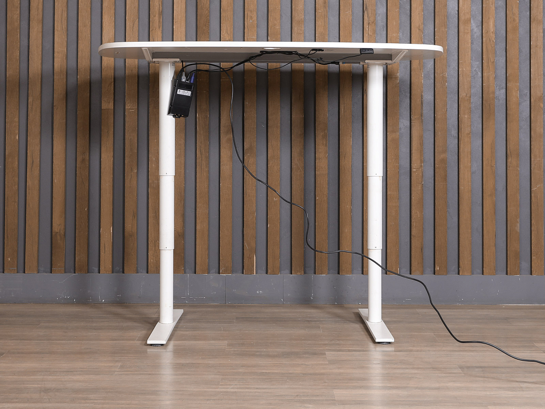 Стол с регулировкой высоты прямоугольный Bene ЛДСП Белый Швеция (СОБ1-281225)