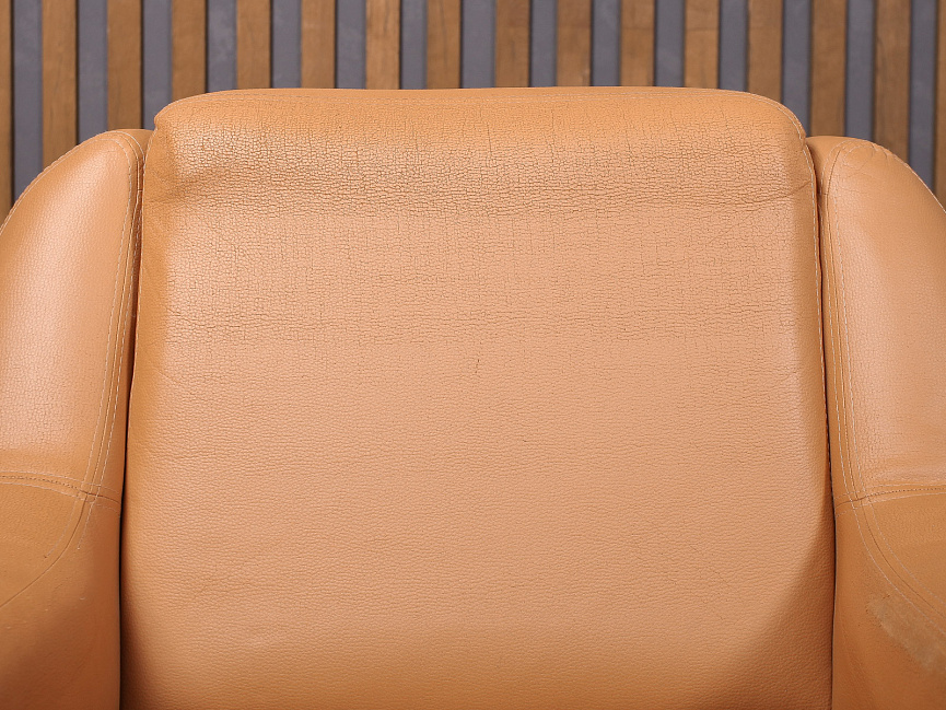Кресло мягкое 850x850 Искусственная кожа Бежевый Россия (КМБЖ-060124)