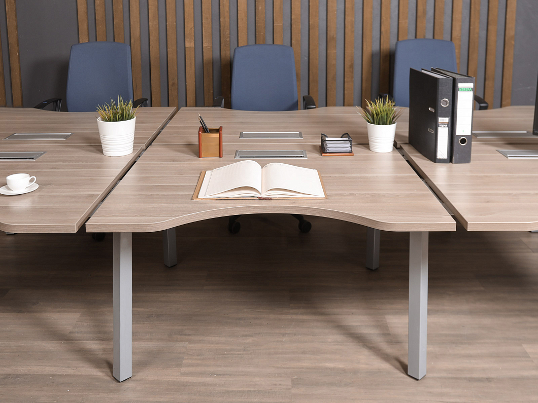 Комплект офисной мебели ЛДСП Дуб (БС6ДС-221225)