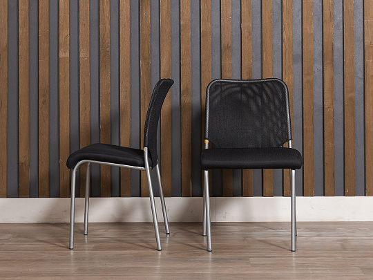 Конференц-кресло Bels Amigo Lux Chrome Ткань Чёрный Беларусь