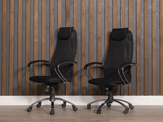 Кресло руководителя Metta BK-8 Ткань Чёрный Россия