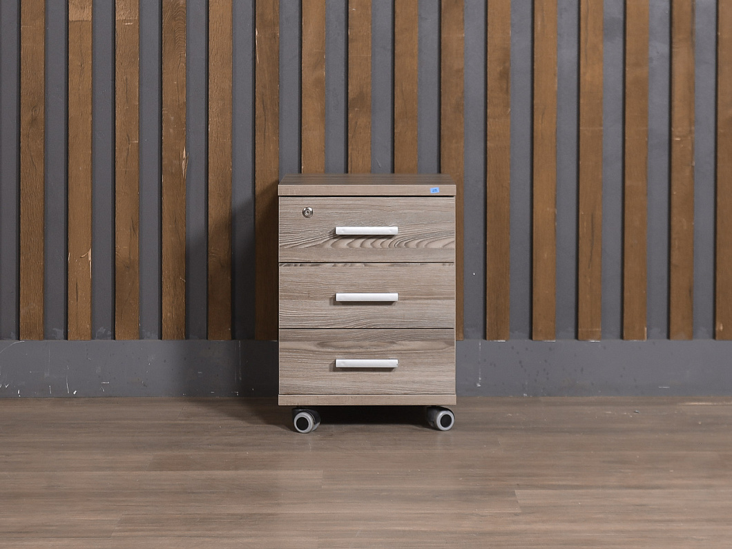 Тумба подкатная ЛДСП Ясень шимо (ТВЯШ-161125)