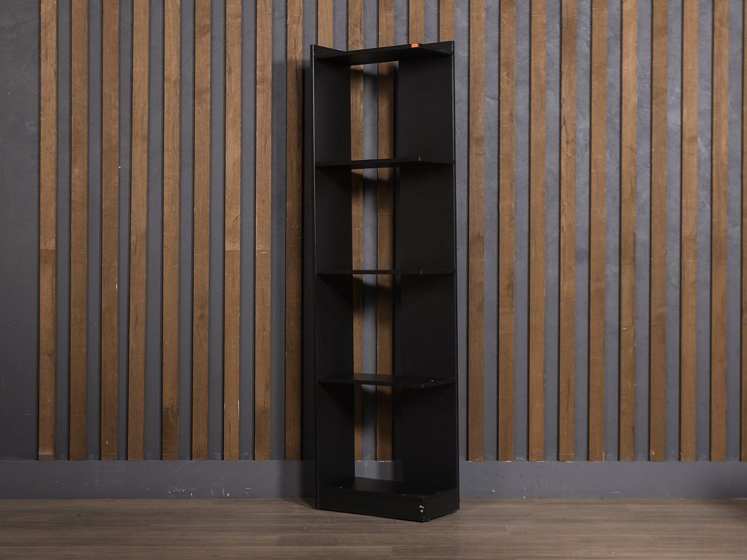 Шкаф-стеллаж для документов ЛДСП Чёрный (ШДЧ-251025)