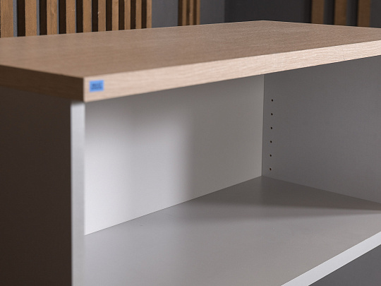 Шкаф для документов ЛДСП Серый