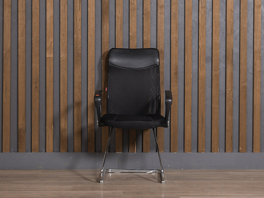 Офисный стул Экокожа Чёрный