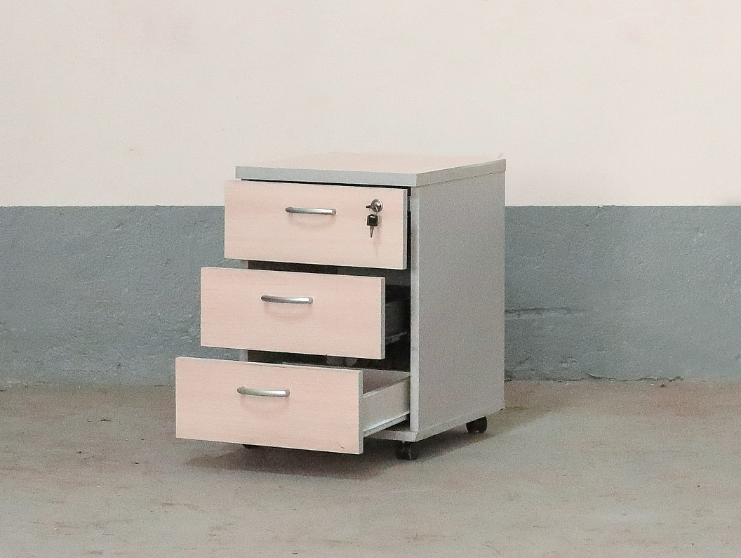 Тумба подкатная ЛДСП Серый (ТВСРКЛ-170326)