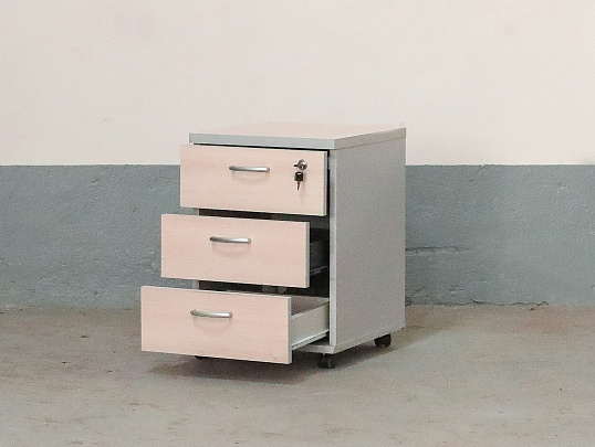 Тумба подкатная ЛДСП Серый