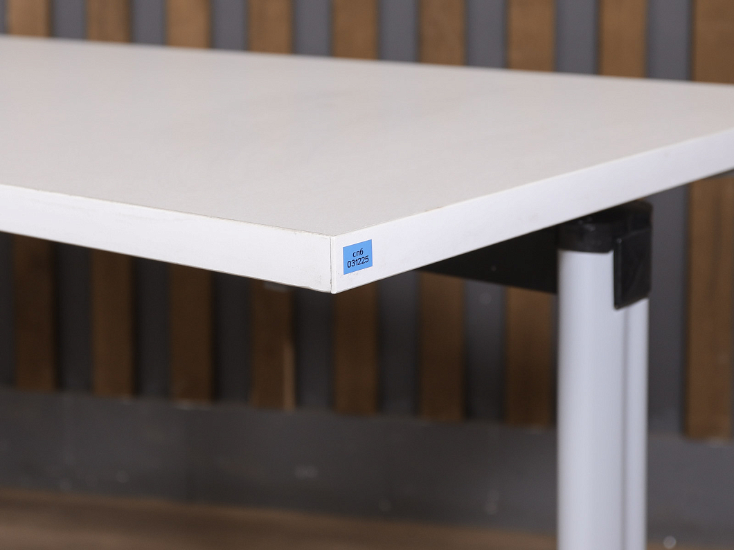 Стол прямоугольный ЛДСП Белый (СПБ-031225)