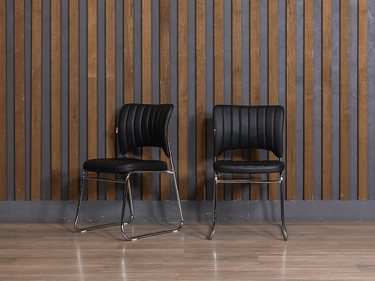 Конференц-кресло Easy Chair Искусственная кожа Чёрный Россия