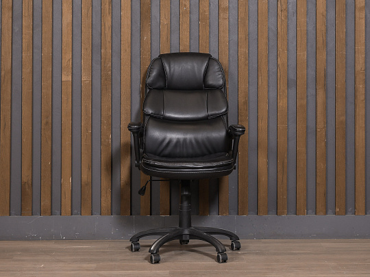Кресло руководителя Искусственная кожа Чёрный