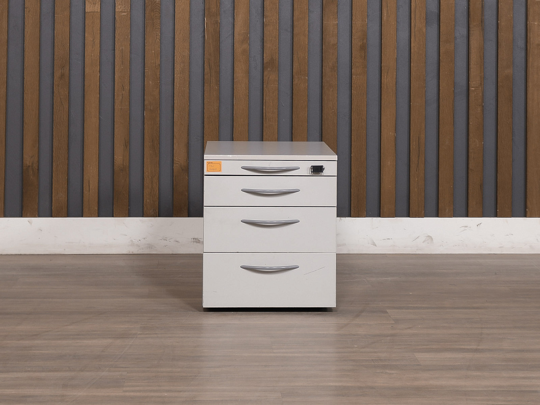 Тумба подкатная Steelcase ДСП Серый Германия (ТВС-190625)