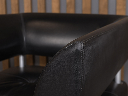 Кресло Кожа Чёрный