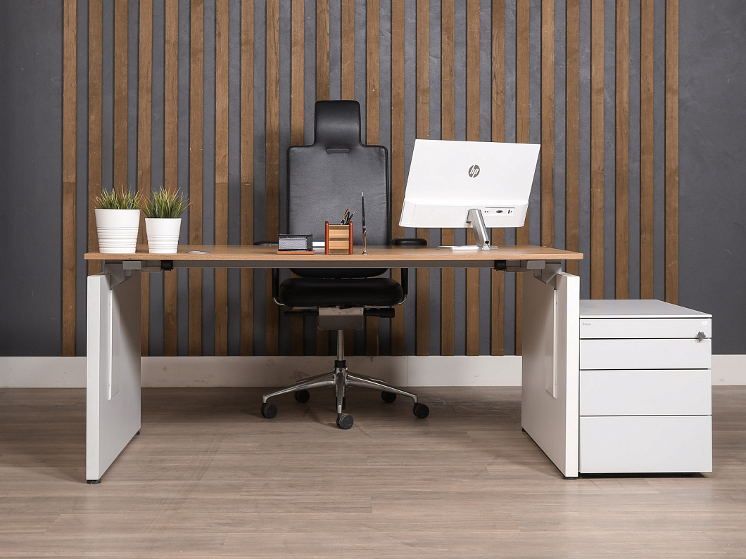 Стол руководителя Bene ЛДСП Ольха Австрия (СРОХБ-070770)