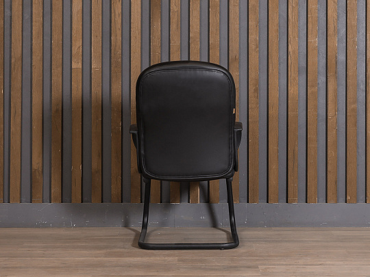 Конференц-кресло Искусственная кожа Чёрный