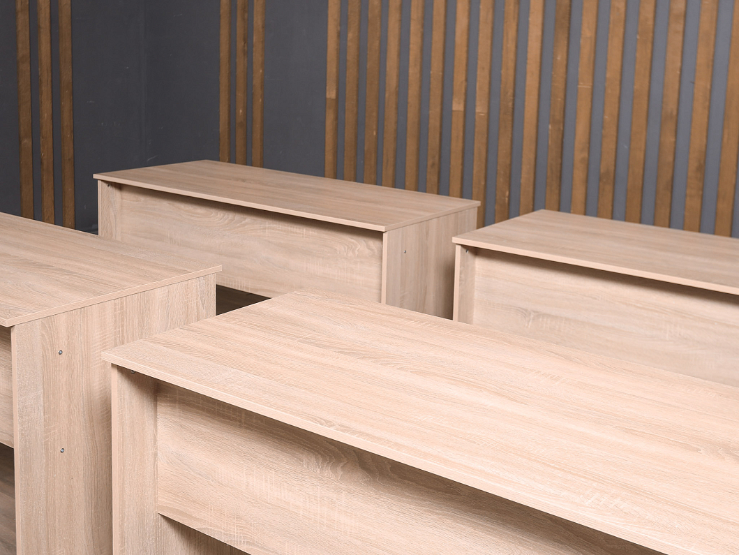 Стол прямоугольный ЛДСП Дуб сонома (СПНДС-171225)