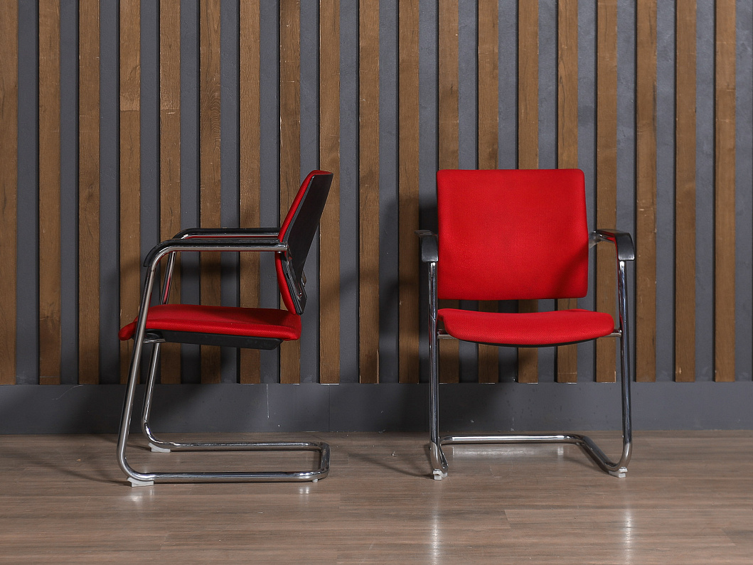 Офисное кресло Ткань Красный (КФТК-160925)