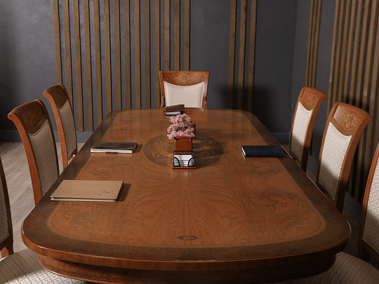 Стол для переговоров Vicente Zaragoza Royal Массив Ольха Испания