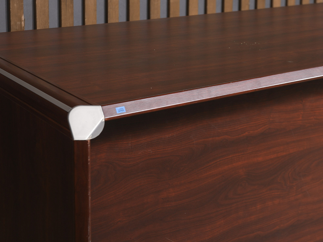 Стол руководителя ЛДСП Махагон (СППМХ-201125)