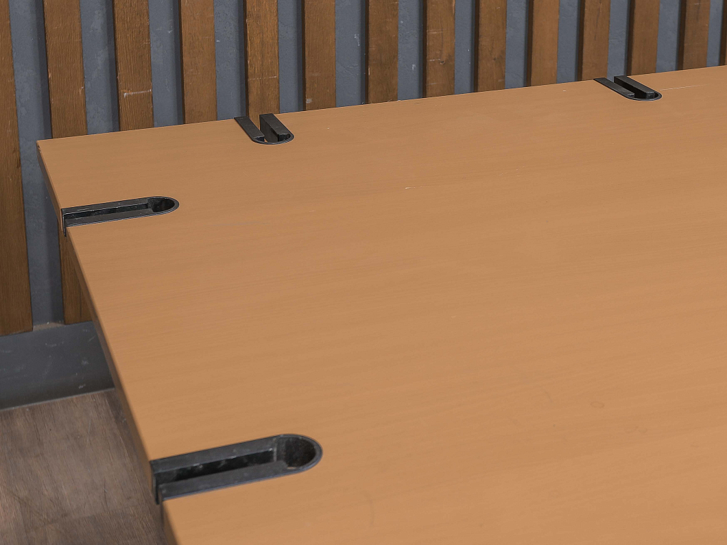 Стол угловой Steelcase ЛДСП Ольха США (СЭОХ-161224)
