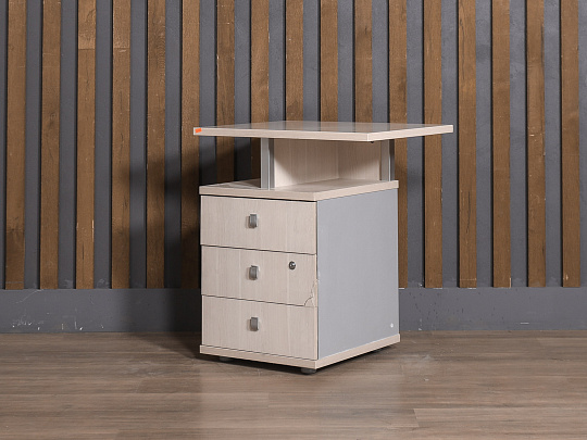 Тумба приставная Экспро Vasanta ЛДСП Бук Россия