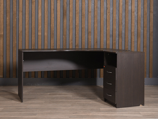 Стол с тумбой ЛДСП Венге