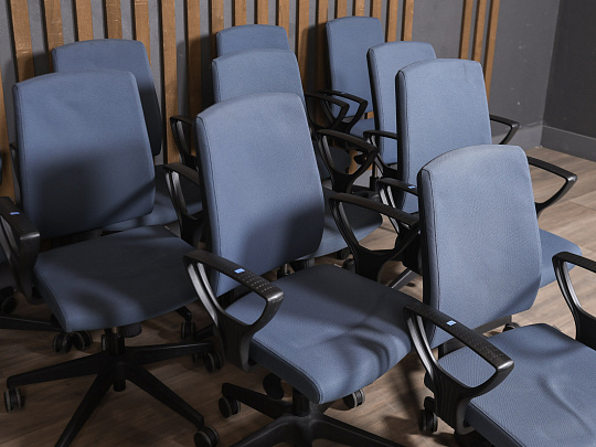 Офисное кресло Profim Ткань Синий Польша