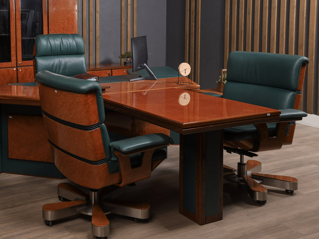 Кабинет руководителя R.A. Mobili Sirio Шпон Радика Италия (ККРД-090725)