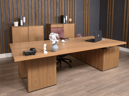 Кабинет руководителя OFFICE NEXT Славянская Столица Motion Executive ЛДСП Зебрано Россия