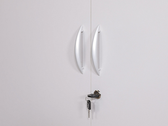 Шкаф для документов ЛДСП Серый