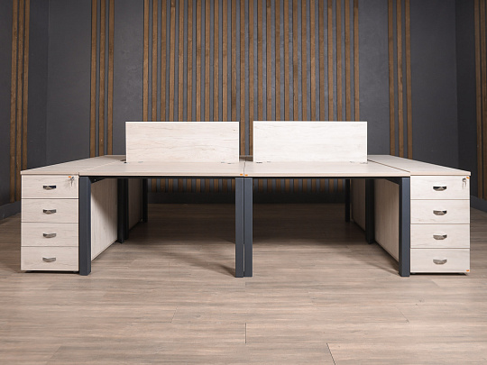 Комплект офисной мебели ONIX ЛДСП Дуб Россия