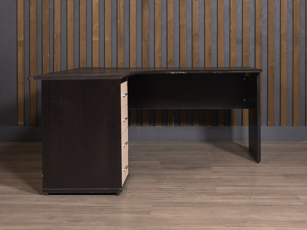 Стол с тумбой Технофорвард МДФ Венге Россия (СТЭВГ-290925)